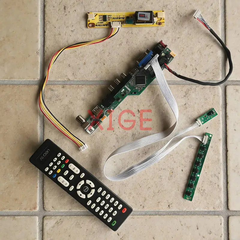 Для LM185WH1 HT185WX1 M185XW01 LQ185T1LGN2 комплект платы привода матричного контроллера HDMI + VGA + AV + USB 2CCFL 1366*768 LVDS 30-контактный 1366x768
Для LM185WH1 HT185WX1 M185XW01 LQ185T1LGN2 комплект платы привода матричного контроллера HDMI + VGA + AV + USB 2CCFL 1366*768 LVDS 30-контактный 1366x768