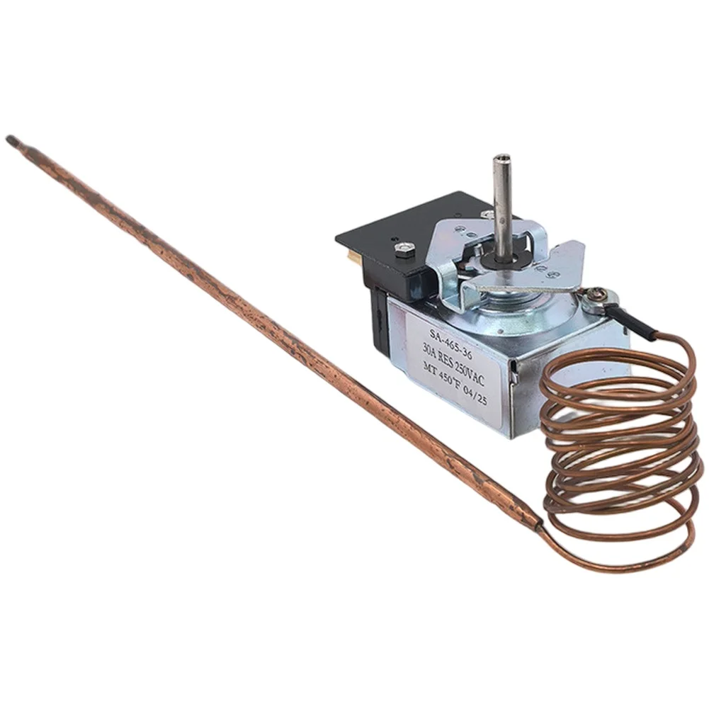 Терморегулятор-контроллер SA46536, совместимый с электрическими сковородами, диапазон температур от 100 до 450 градусов по Фаренгейту
Терморегулятор-контроллер SA46536, совместимый с электрическими сковородами, диапазон температур от 100 до 450 градусов по Фаренгейту