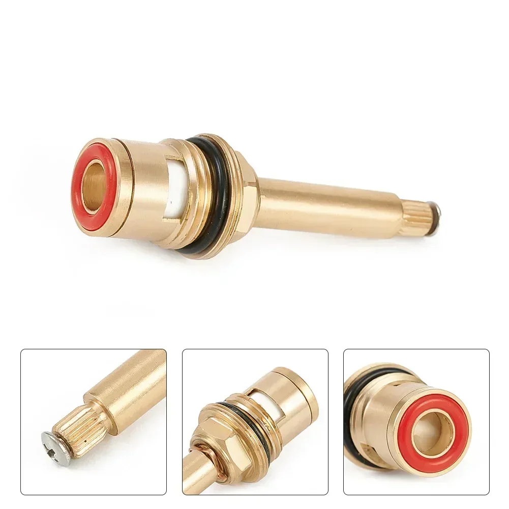 Quarter Turn Hot Water Valve Cartridge - 20 1/2" Bronze Shower Bath Tap Core Long Tall Stem Insert
Quarter Turn Hot Water Valve Cartridge - 20 1/2" Bronze Shower Bath Tap Core Long Tall Stem Insert