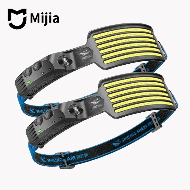 Mijia COB Headlamp Powerful Induction LED Sensor Head Torch USB Charging with Battery Flashlights for Fishing Outdoor Riding
Mijia COB Headlamp Powerful Induction LED Sensor Head Torch USB Charging with Battery Flashlights for Fishing Outdoor Riding