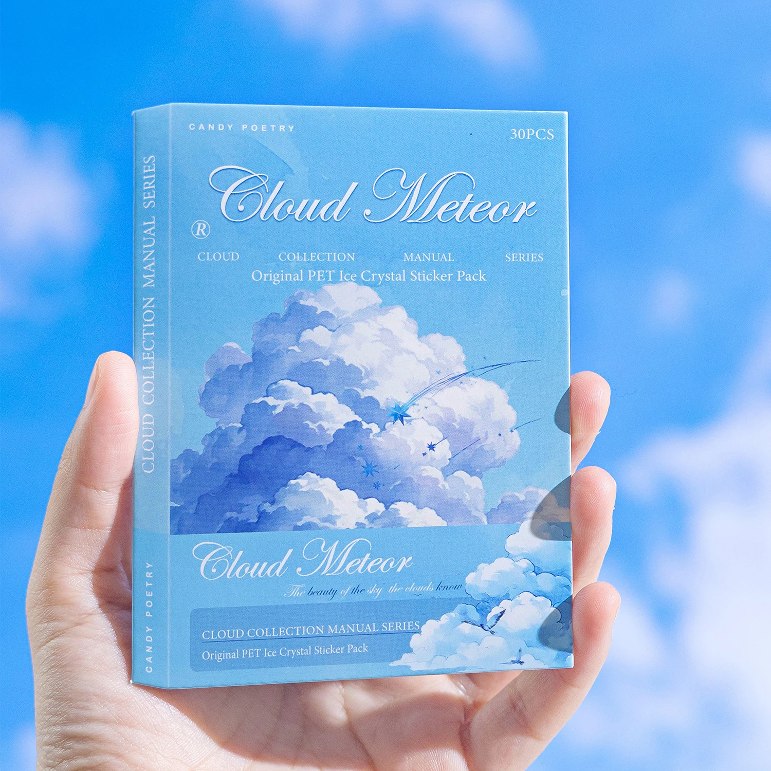 12packs/LOTCloud Collection Manual series cute lovely retro decorative PET sticker
12packs/LOTCloud Collection Manual series cute lovely retro decorative PET sticker