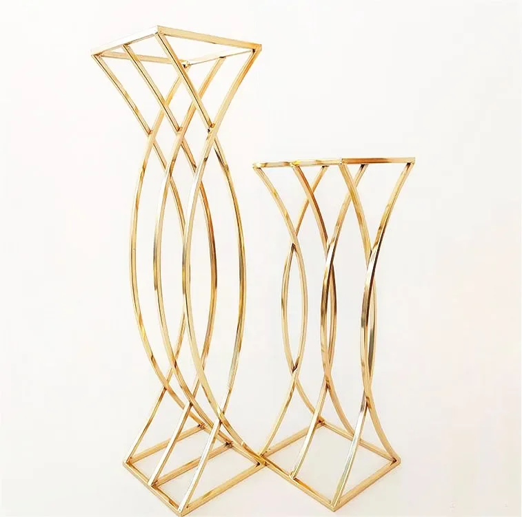 Dibei High Quality Unique Design Table Centerpiece Wedding Decoration Iron Gold Flower Frame Stand
Dibei High Quality Unique Design Table Centerpiece Wedding Decoration Iron Gold Flower Frame Stand