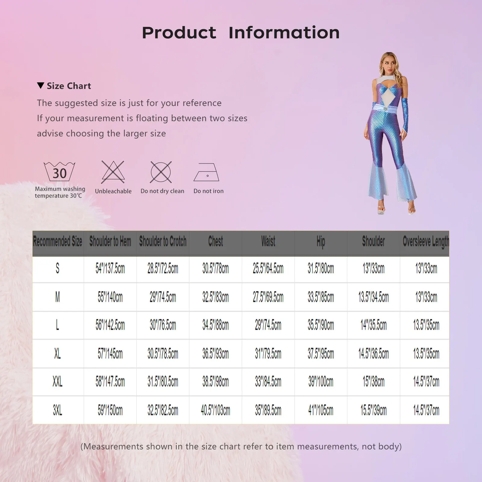 Women Metallic Mermaid Fish Scales Print Romper Club Sleeveless Mesh Patchwork Jumpsuit with Sleeves for Halloween Theme Party
Women Metallic Mermaid Fish Scales Print Romper Club Sleeveless Mesh Patchwork Jumpsuit with Sleeves for Halloween Theme Party