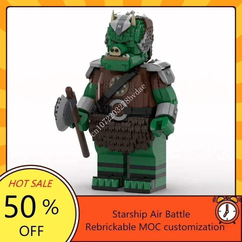 MOC Space Battle Series Gamorrean Guard Мега Фигурка Модель Строительные Блоки Технология Кирпичи DIY Креативная Сборка Игрушки Детский Подарок
MOC Space Battle Series Gamorrean Guard Мега Фигурка Модель Строительные Блоки Технология Кирпичи DIY Креативная Сборка Игрушки Детский Подарок