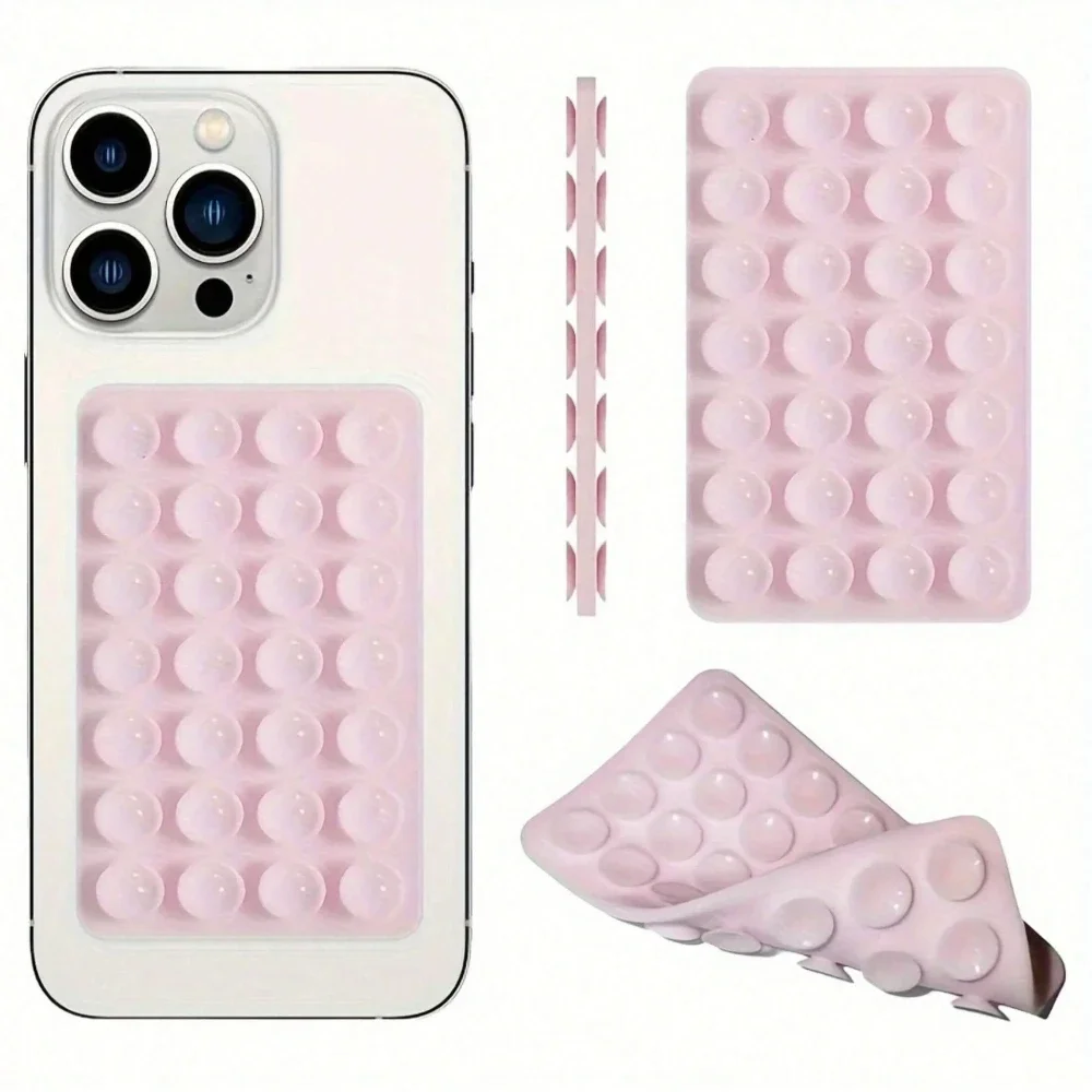 Double-Sided Silicone Suction Cup Phone Holder 28 Pads Universal Stand for Tablet & Charger Free Shipping Items Phone Stand
Double-Sided Silicone Suction Cup Phone Holder 28 Pads Universal Stand for Tablet & Charger Free Shipping Items Phone Stand