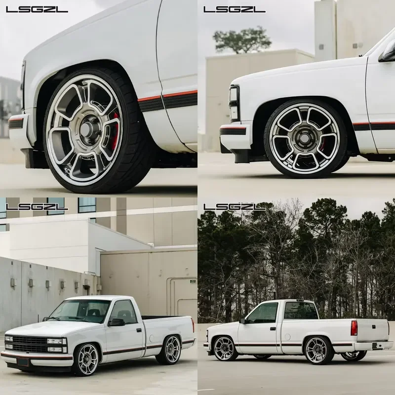 i LSGZL Forged Truck Wheels 18 19 20 21 22 Inch 5x120 5x114.3 5x127 Polished Lip for C1500 F150
i LSGZL Forged Truck Wheels 18 19 20 21 22 Inch 5x120 5x114.3 5x127 Polished Lip for C1500 F150