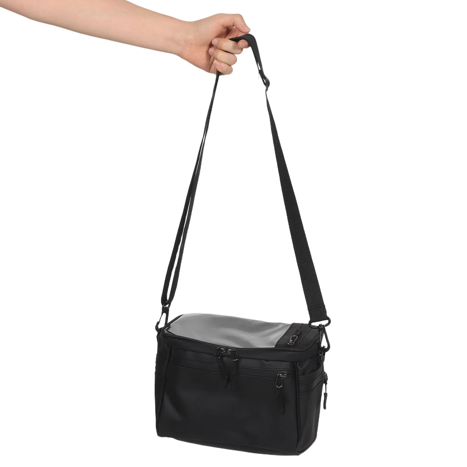 Bike Handlebar Bag Waterproof Bicycle Front Storage Pouch Shoulder Strap Holder for Road Mountain Cycling Travel
Bike Handlebar Bag Waterproof Bicycle Front Storage Pouch Shoulder Strap Holder for Road Mountain Cycling Travel