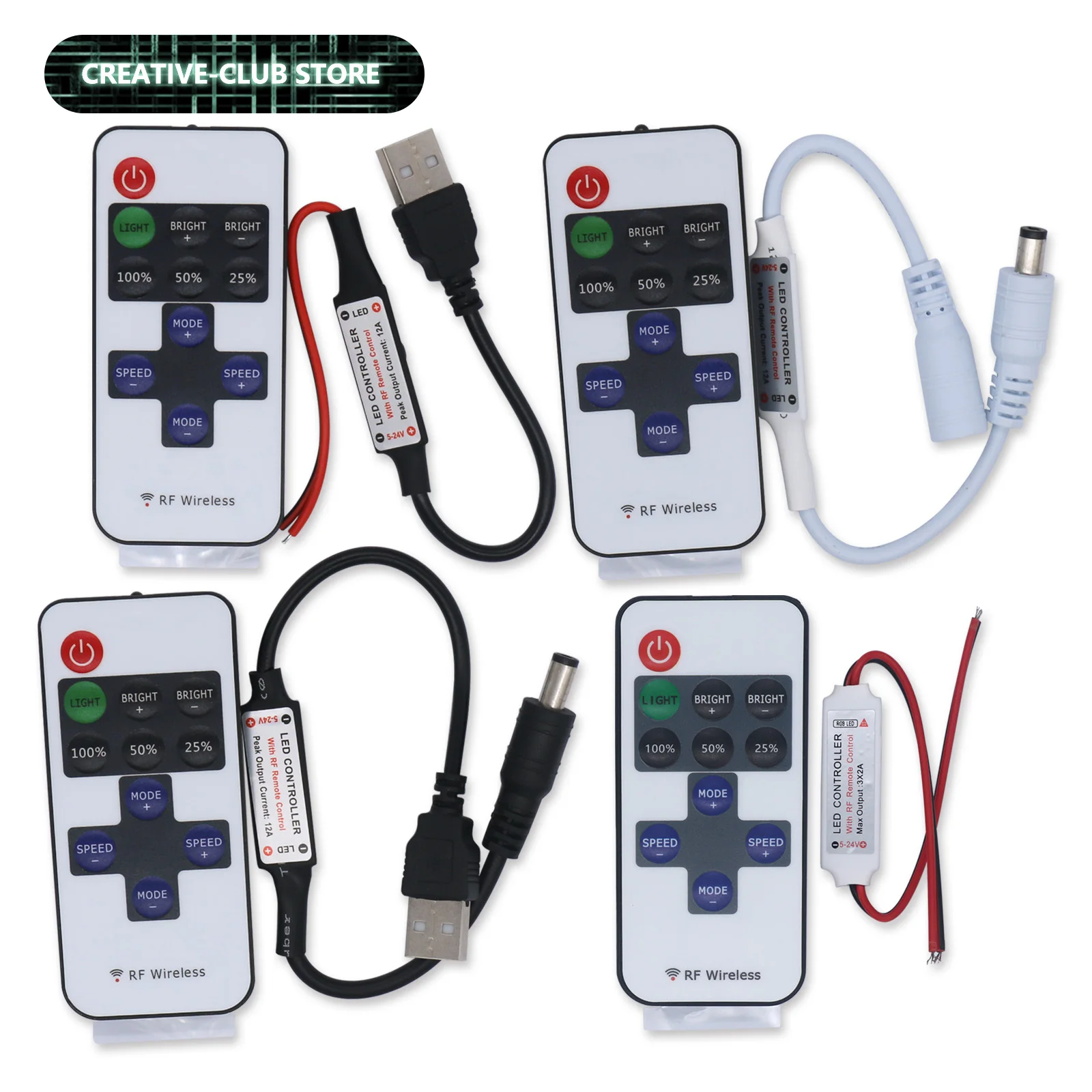 DC5-24V Mini 11Keys RF Wireless Led Remote Controller Led Dimmer Controller For Single Color Light Strip SMD5050/3528/5730/3014/
DC5-24V Mini 11Keys RF Wireless Led Remote Controller Led Dimmer Controller For Single Color Light Strip SMD5050/3528/5730/3014/