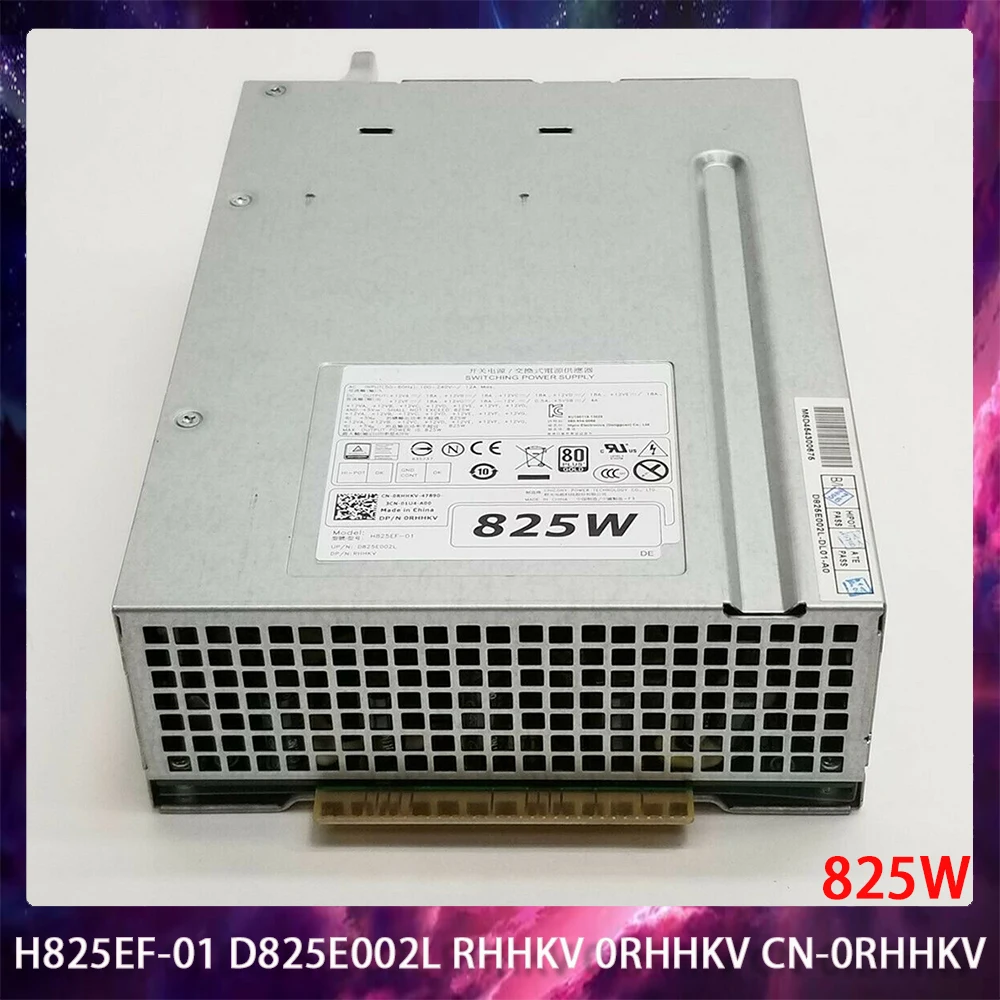 H825EF-01 D825E002L RHHKV 0RHHKV CN-0RHHKV Блок питания рабочей станции для DELL T5600 T5610 MAX 825 Вт
H825EF-01 D825E002L RHHKV 0RHHKV CN-0RHHKV Блок питания рабочей станции для DELL T5600 T5610 MAX 825 Вт