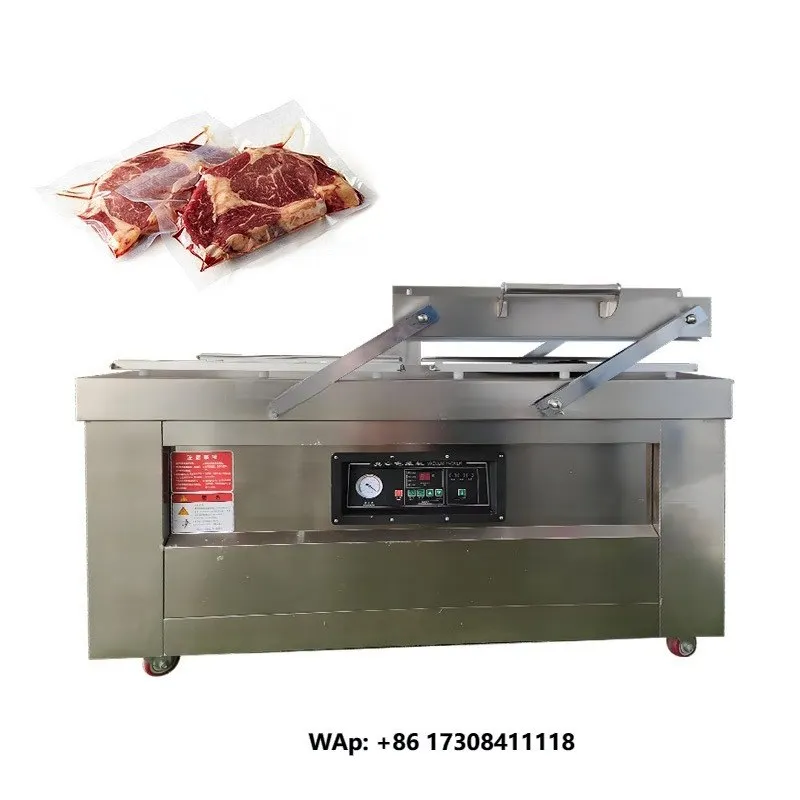 Commercial Stainless Steel Double Chamber Vacuum Sealer Food Meat Vaccum Packing Sealing Machine
Commercial Stainless Steel Double Chamber Vacuum Sealer Food Meat Vaccum Packing Sealing Machine