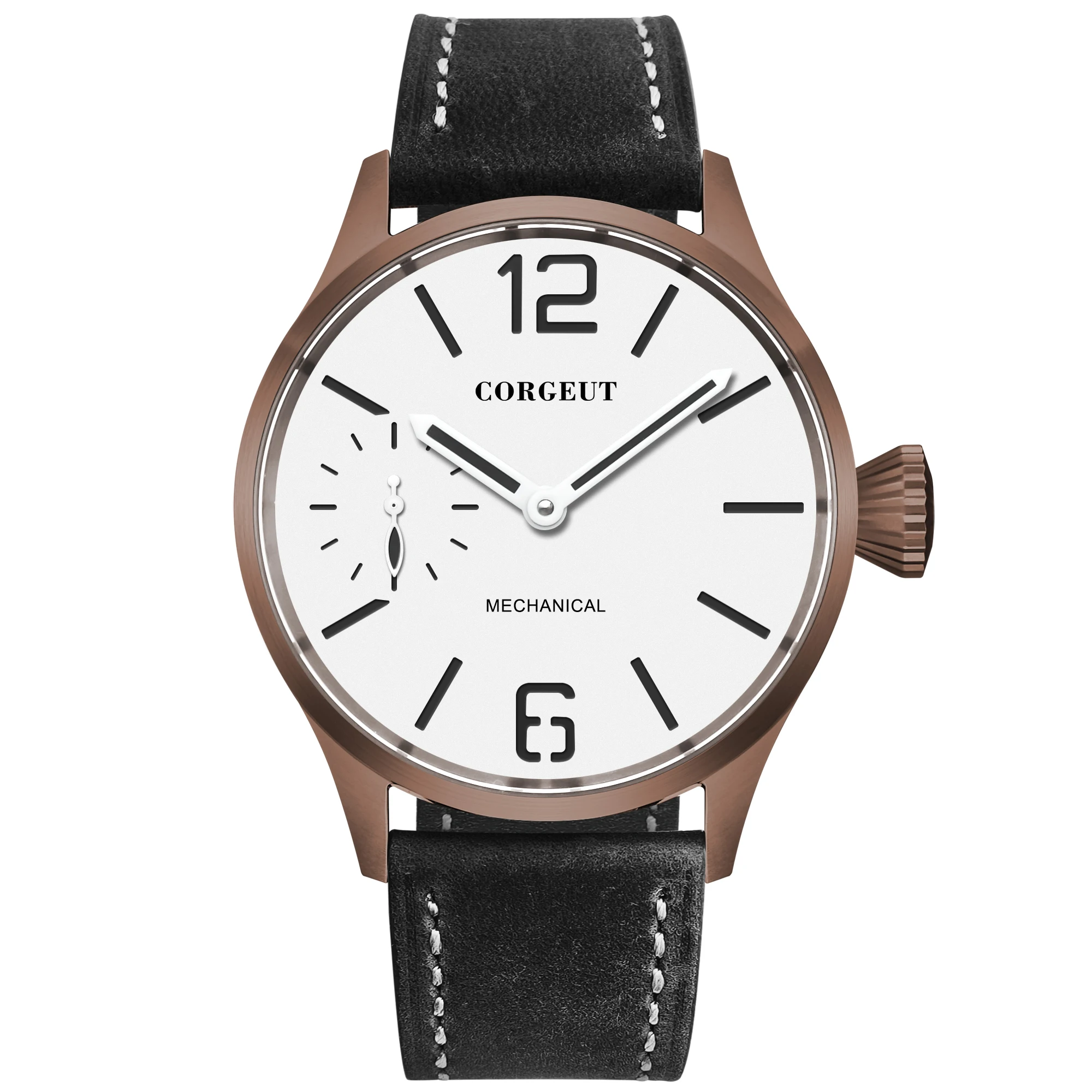 CORGEUT New Luxury Business 44mm Seagull St3600 Movement Mechanical Wrist Watches Mens Watch Dress Man Reloj
CORGEUT New Luxury Business 44mm Seagull St3600 Movement Mechanical Wrist Watches Mens Watch Dress Man Reloj