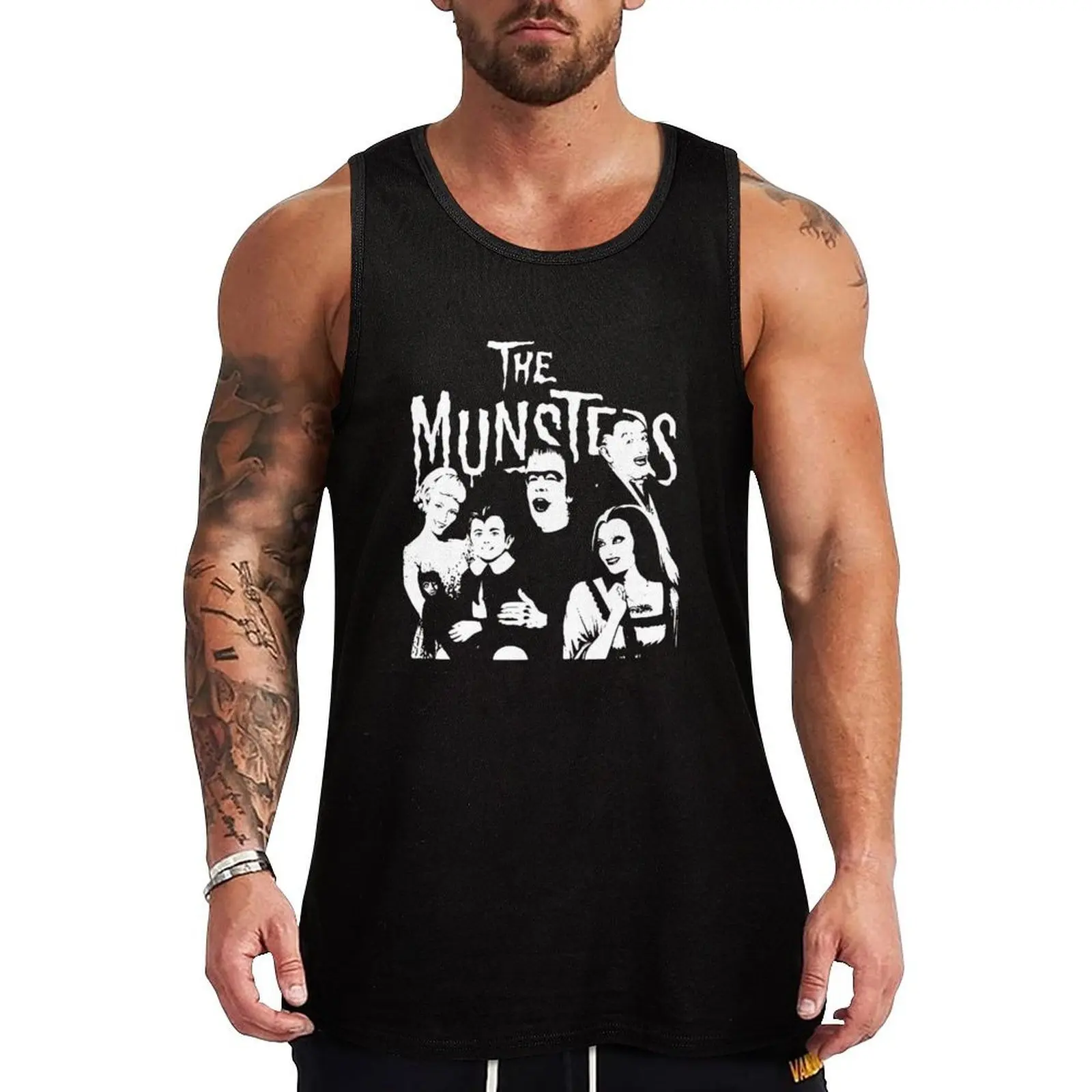 THE MUNSTERS Tank Top Men's gym clothing T-shirt Men's gym fitness clothing for men Clothing
THE MUNSTERS Tank Top Men's gym clothing T-shirt Men's gym fitness clothing for men Clothing