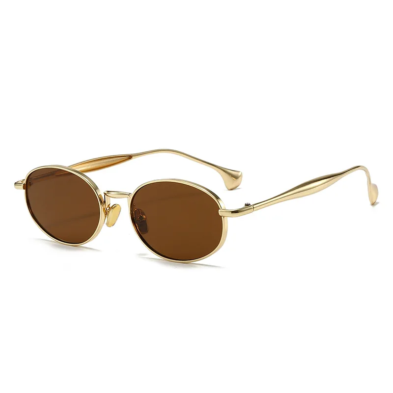 Retro Oval Small Frame Sunglasses UV400 Metal Full Frame Sun Glasses Women Men Fashion Outdoor Streetwear Shades
Retro Oval Small Frame Sunglasses UV400 Metal Full Frame Sun Glasses Women Men Fashion Outdoor Streetwear Shades