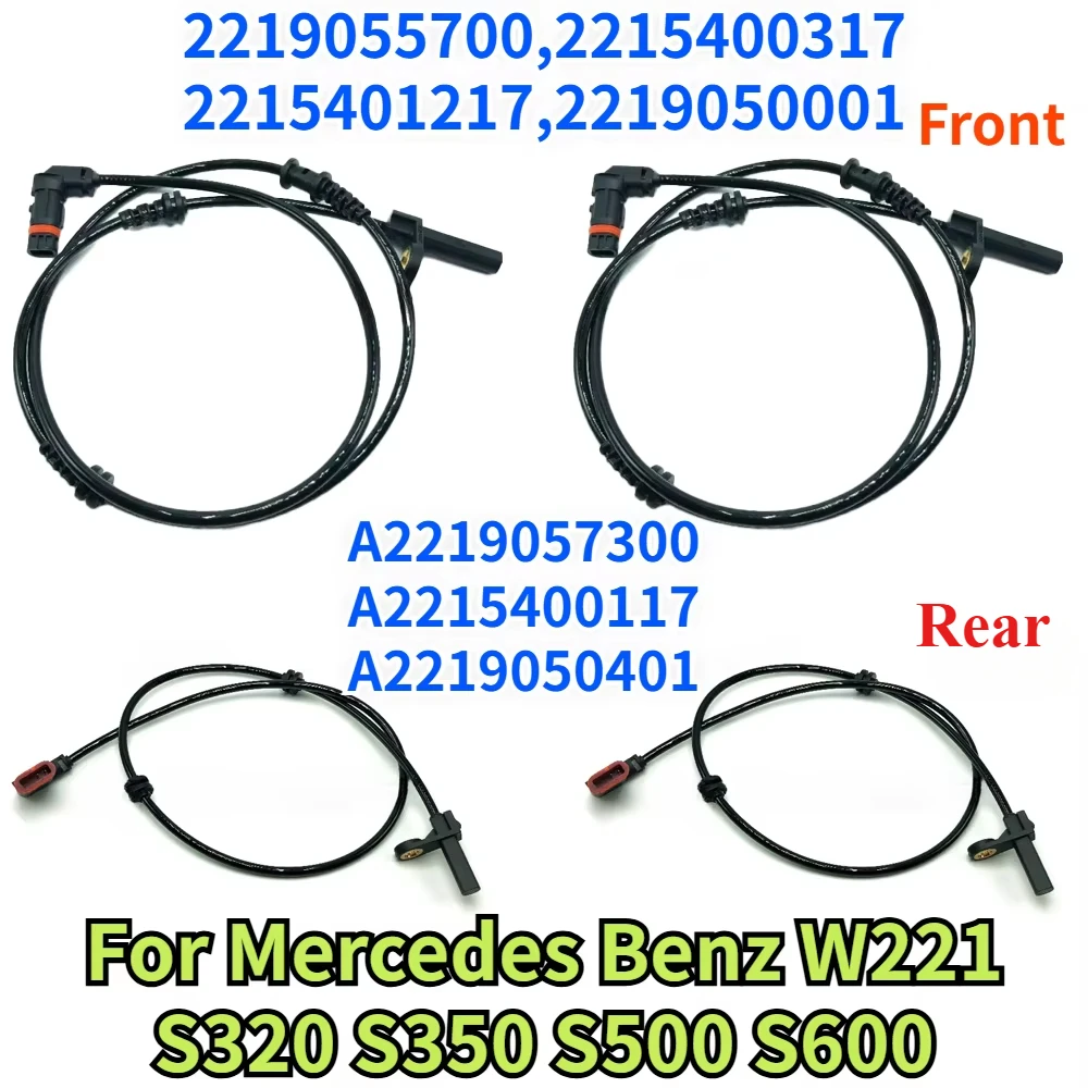A2219050401 2219055700 2215400317 A2215400117 для Mercedes Benz W221 C216 передний задний левый правый Автомобильный датчик скорости колес ABS
A2219050401 2219055700 2215400317 A2215400117 для Mercedes Benz W221 C216 передний задний левый правый Автомобильный датчик скорости колес ABS