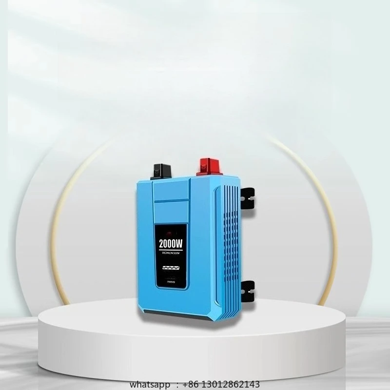 Инвертор 24 В для грузовика, автомобильный преобразователь высокой мощности 2000 Вт для чистого грузовика
Инвертор 24 В для грузовика, автомобильный преобразователь высокой мощности 2000 Вт для чистого грузовика