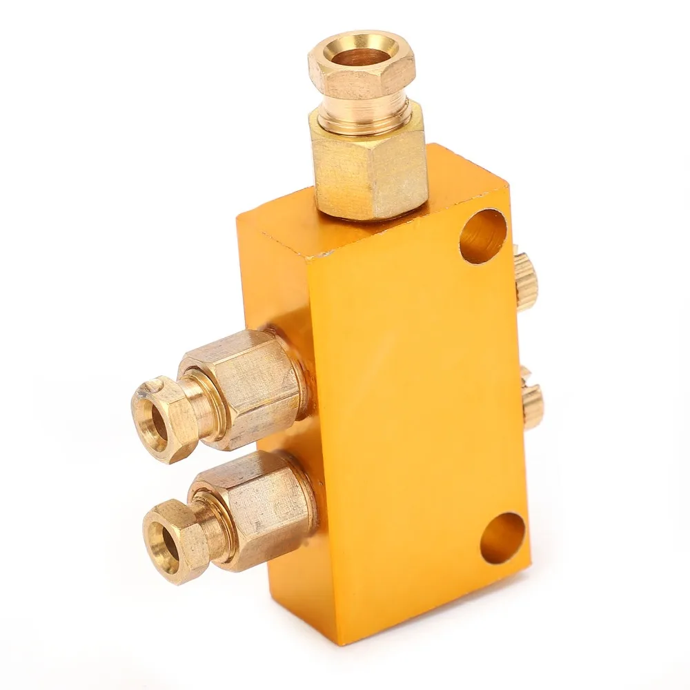 Durable TKType Oil Distributor Brass Material 4Mm Out Piston Distributor 6Mm Inlet Divider Valve Industrial Machinery
Durable TKType Oil Distributor Brass Material 4Mm Out Piston Distributor 6Mm Inlet Divider Valve Industrial Machinery
