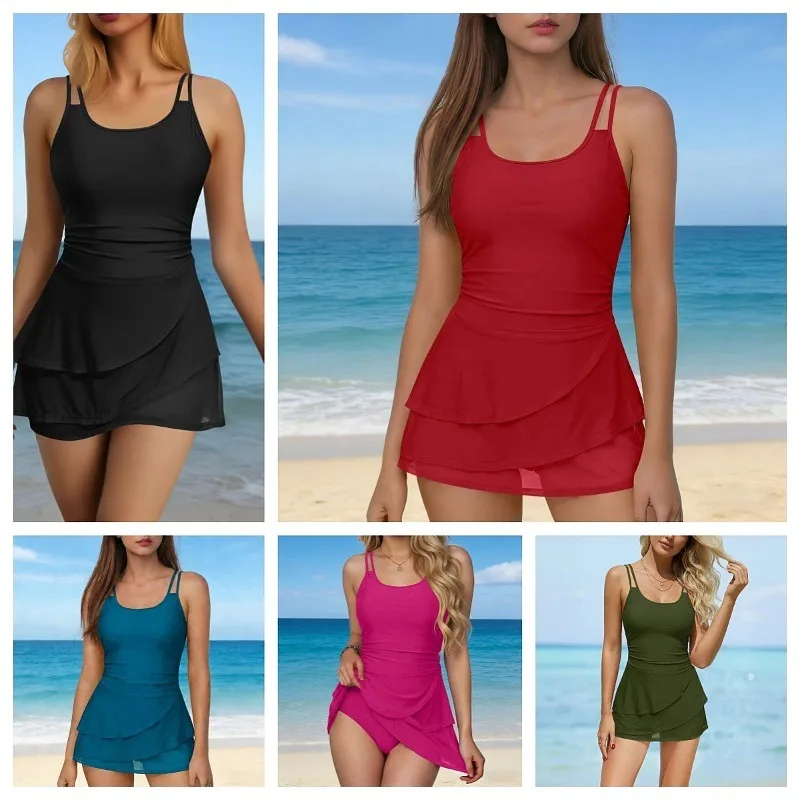 2026 New Sexy One Piece Swimsuit Women Mesh Cover Belly Slimming Solid Color Swimwear
2026 New Sexy One Piece Swimsuit Women Mesh Cover Belly Slimming Solid Color Swimwear