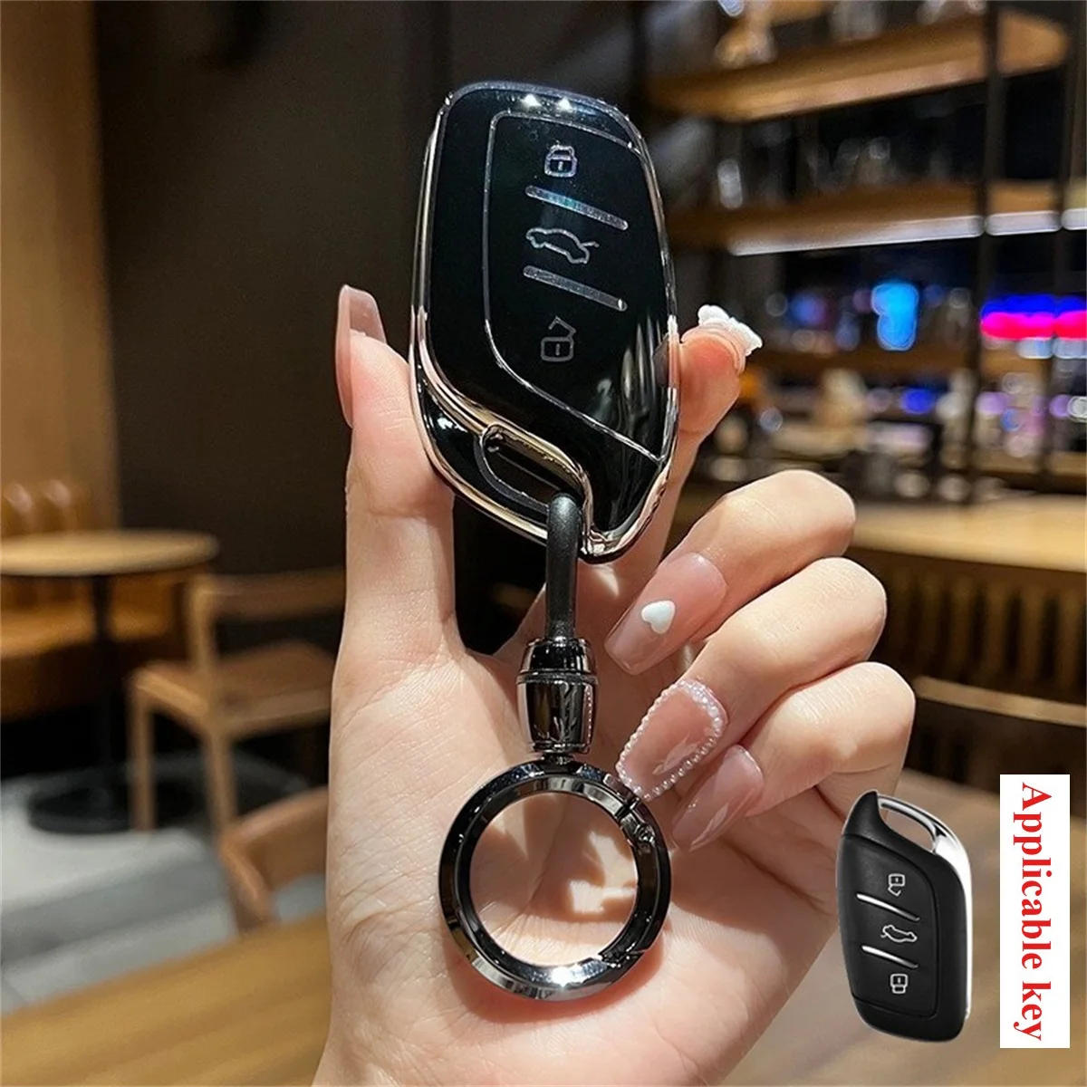 TPU Car Key Case Cover with 3 Buttons Suitable for MG ZS HS 5 6 EZS Keyless Auto Accessories
TPU Car Key Case Cover with 3 Buttons Suitable for MG ZS HS 5 6 EZS Keyless Auto Accessories