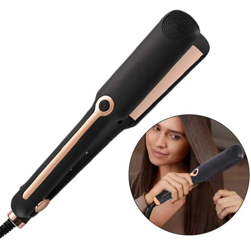 Hair Straightener Professional Ceramic Flat Iron Negative Ion Wide Plate Temperature Adjustable Straightening Iron
Hair Straightener Professional Ceramic Flat Iron Negative Ion Wide Plate Temperature Adjustable Straightening Iron