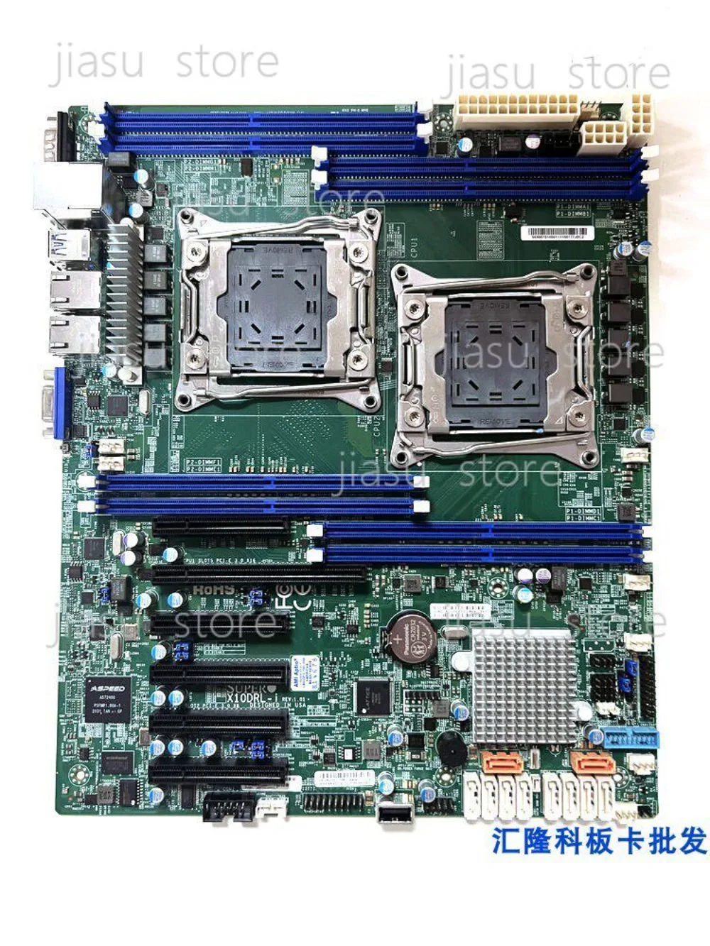 Supermicro X10DRL-I Dual Socket X99 C612 X10DRI X10DAI Inspur 5270 M4 X10DRH REG
Supermicro X10DRL-I Dual Socket X99 C612 X10DRI X10DAI Inspur 5270 M4 X10DRH REG