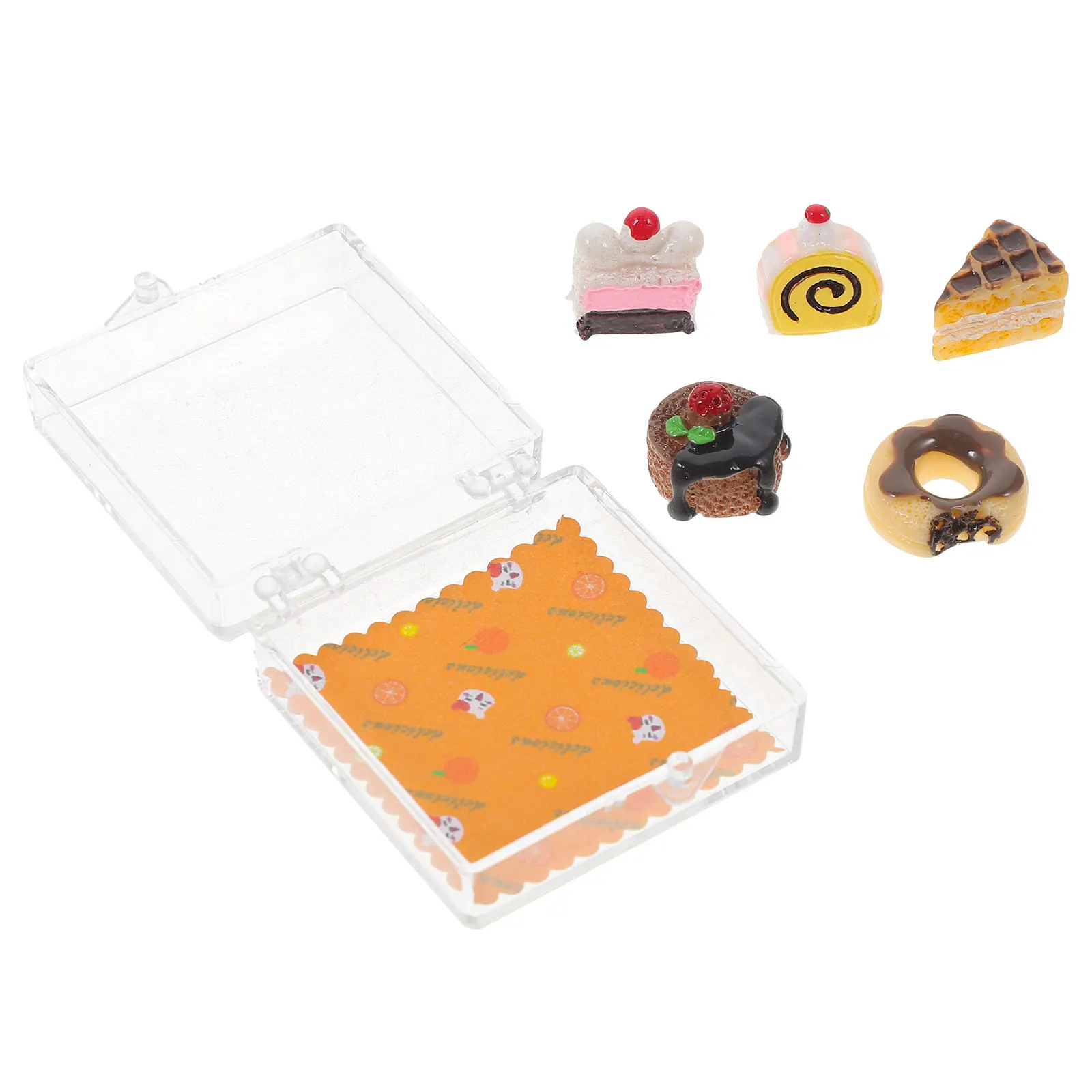 Miniature Dessert Cake Decor Resin Fake Cake Ornament for Dollhouse Miniature House Accessories Mini Kitchen Scene Decor Display
Miniature Dessert Cake Decor Resin Fake Cake Ornament for Dollhouse Miniature House Accessories Mini Kitchen Scene Decor Display
