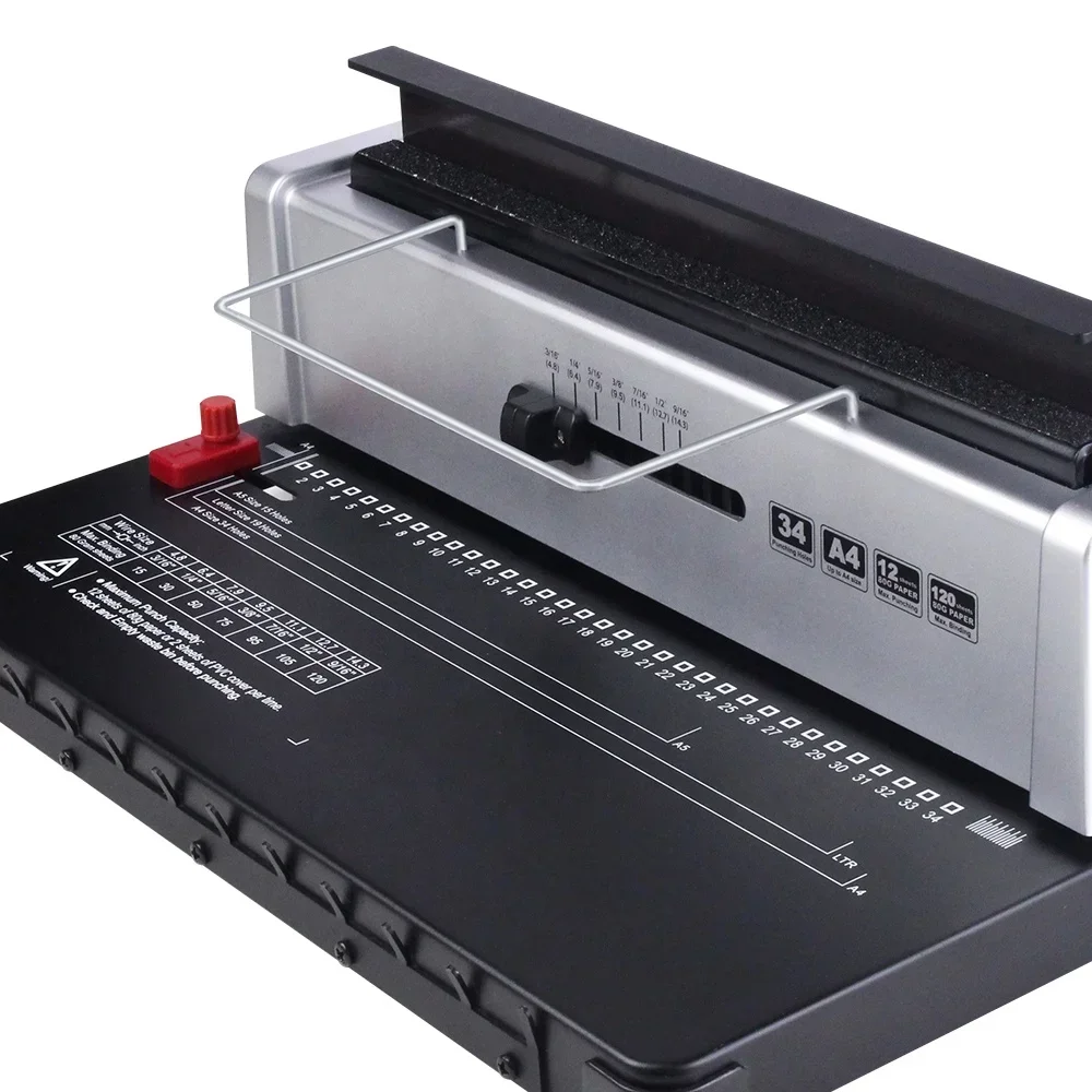 Office Supply Metal Coil Spiral Paper Book Binder Binding Machine Price Max Quantity Power Adjustable
Office Supply Metal Coil Spiral Paper Book Binder Binding Machine Price Max Quantity Power Adjustable