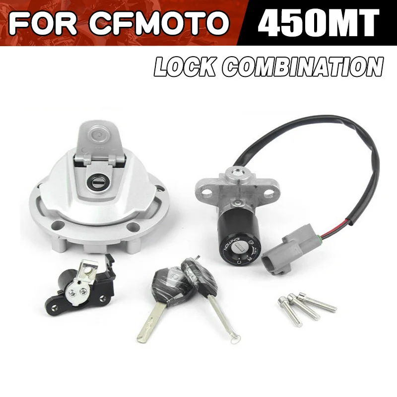 For CFMOTO 450MT Lock Kit Lock Combination Motorcycle Accessories CF Moto Accessories 450MT 450SR 675SR Lock Set Suit CF400-8A
For CFMOTO 450MT Lock Kit Lock Combination Motorcycle Accessories CF Moto Accessories 450MT 450SR 675SR Lock Set Suit CF400-8A
