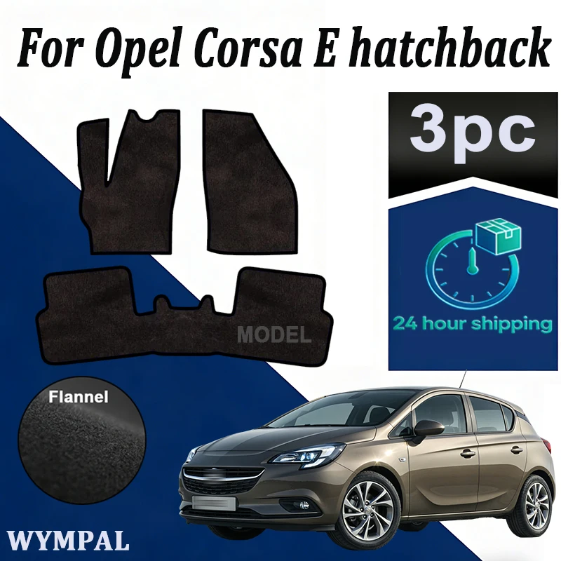 Velour Velour mats front for Opel Corsa E hatchback (2015-2020) -Black
Velour Velour mats front for Opel Corsa E hatchback (2015-2020) -Black