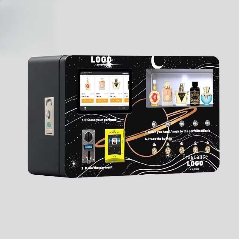 Индивидуальный автоматический торговый автомат для парфюмерии с монетоприемником для мужчин, аромат одеколон, распродажа
Индивидуальный автоматический торговый автомат для парфюмерии с монетоприемником для мужчин, аромат одеколон, распродажа