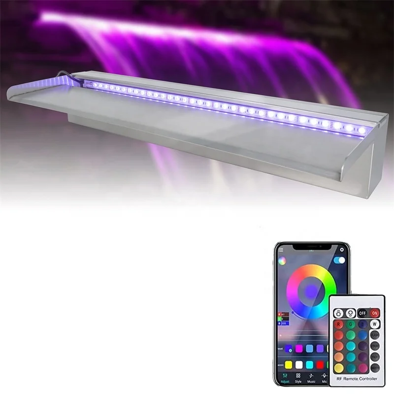 YYHC-24-Inch Stainless Steel Smart Pool Light IP68 Rated Multi-Color LED Outdoor Pond Light with Waterproof Remote Control
YYHC-24-Inch Stainless Steel Smart Pool Light IP68 Rated Multi-Color LED Outdoor Pond Light with Waterproof Remote Control
