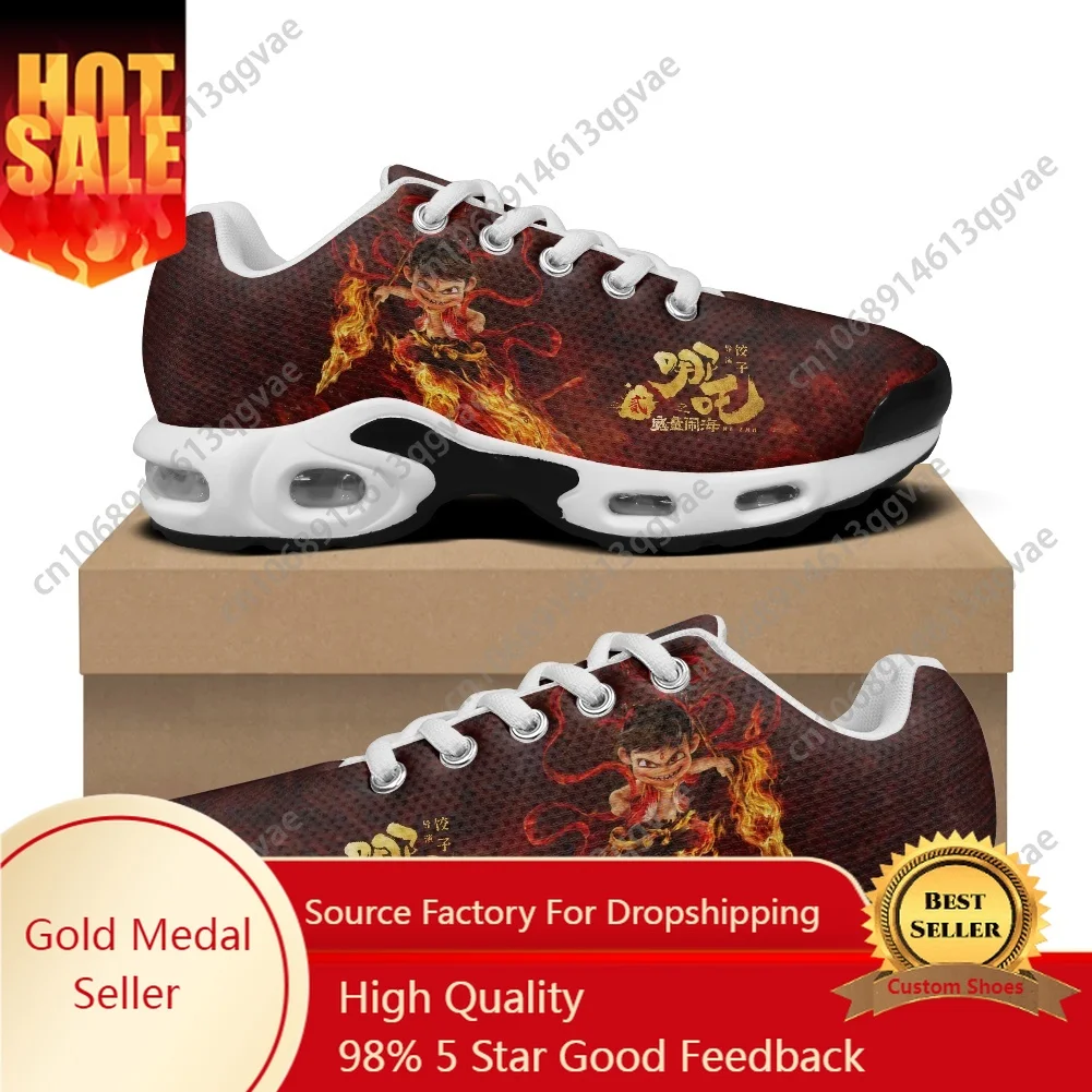 Nezha 2 Devil Boy Conquers The Dragon King Air Cushion Sneakers Mens Womens Teenager Sport Shoe High Quality Custom Mesh Sneaker
Nezha 2 Devil Boy Conquers The Dragon King Air Cushion Sneakers Mens Womens Teenager Sport Shoe High Quality Custom Mesh Sneaker