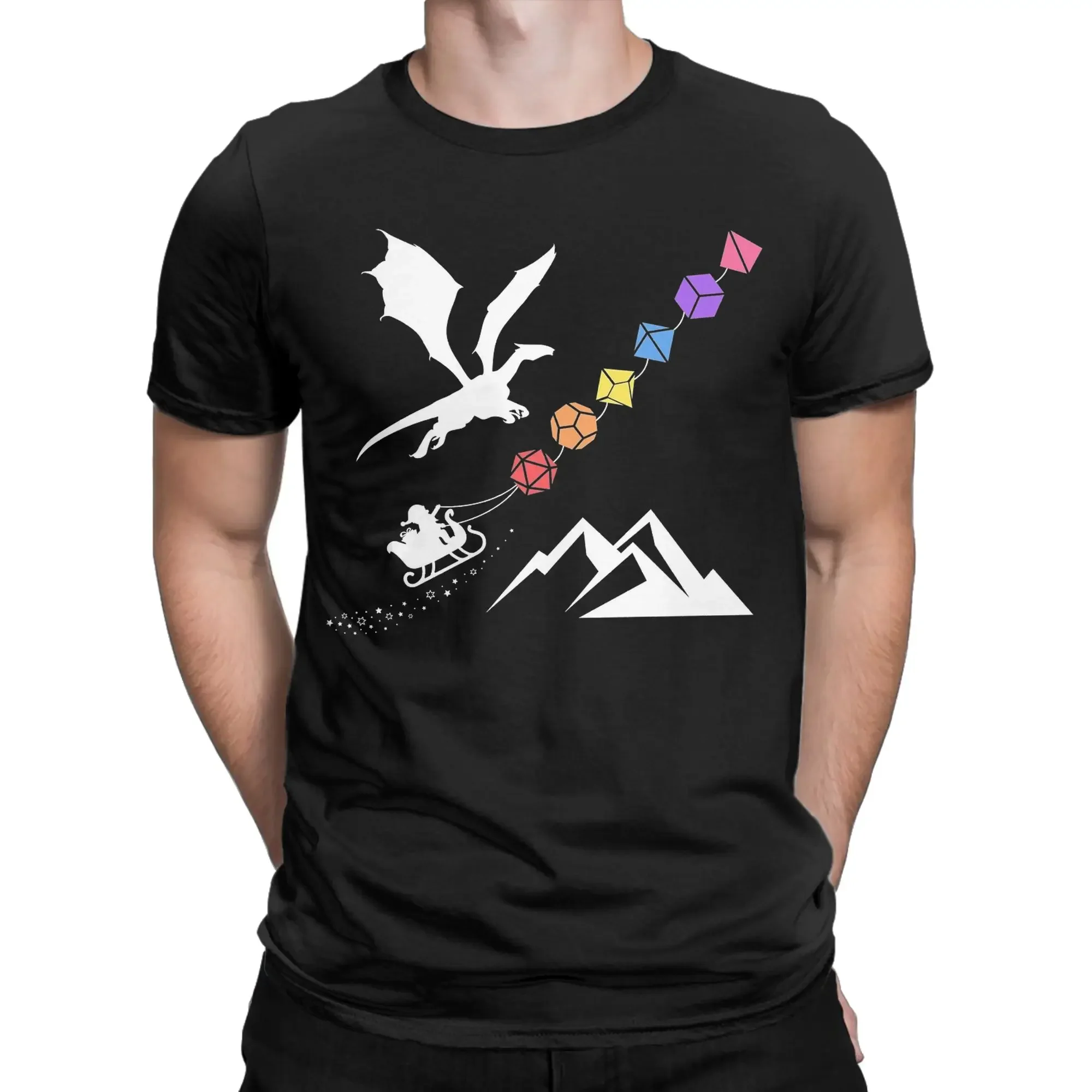 Funny Dragon Santa Sleigh Dungeons Dice Graphic T-Shirt Tabletop
Funny Dragon Santa Sleigh Dungeons Dice Graphic T-Shirt Tabletop