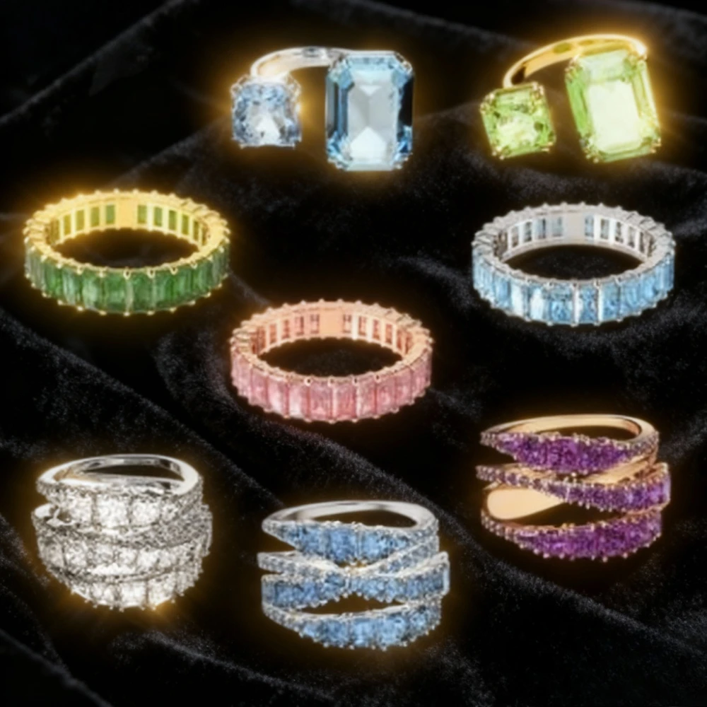 Premium Jewelry 2025 New Dopamine Zircon Couple Ring Suitable for Rainbow Color Candy Theme Daily Dressing Party Preferred
Premium Jewelry 2025 New Dopamine Zircon Couple Ring Suitable for Rainbow Color Candy Theme Daily Dressing Party Preferred