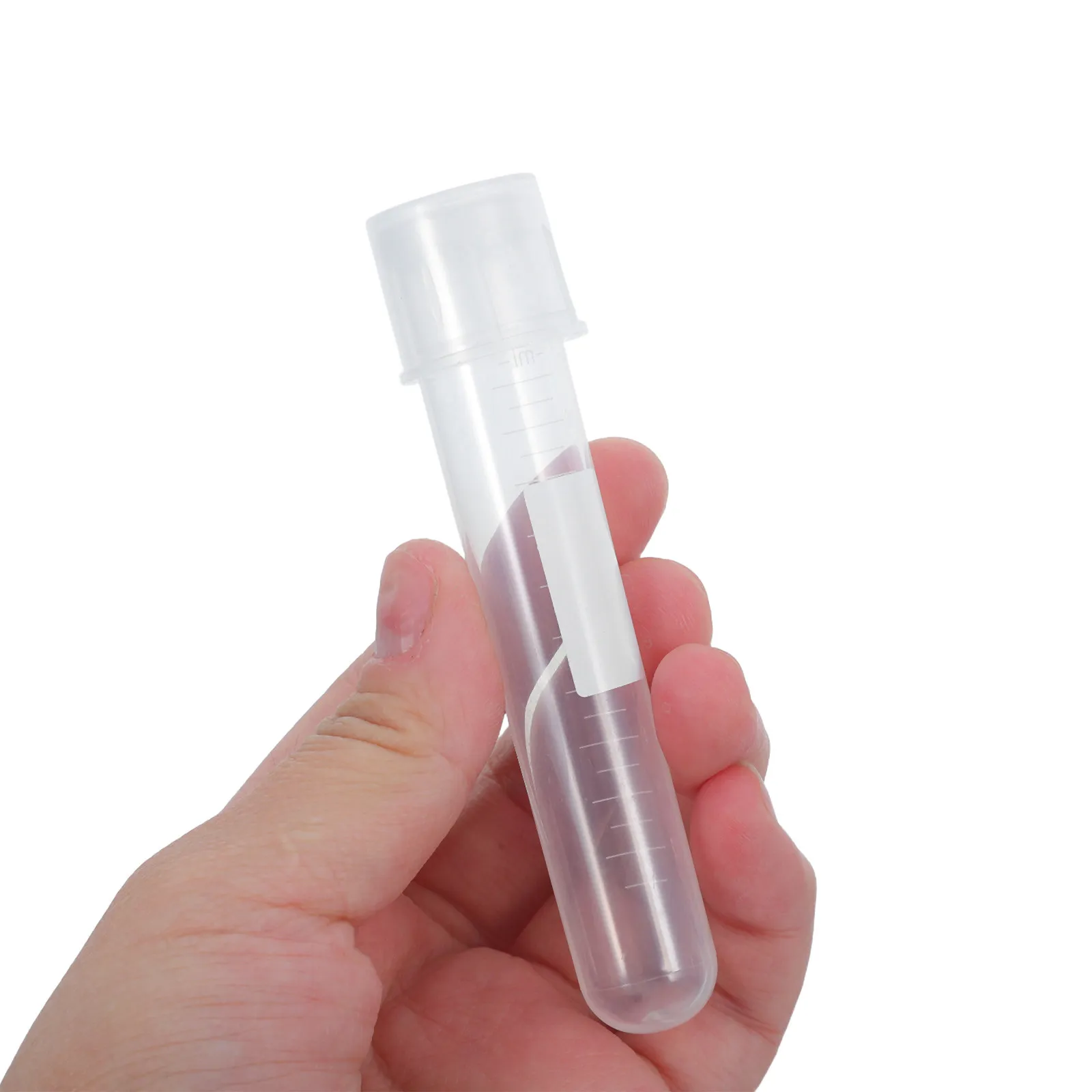 50Pcs Plastic Culture Tubes Leakproof Graduated Test Tubes for Lab Sample Storage Liquid Sampling Scientific Experiments
50Pcs Plastic Culture Tubes Leakproof Graduated Test Tubes for Lab Sample Storage Liquid Sampling Scientific Experiments