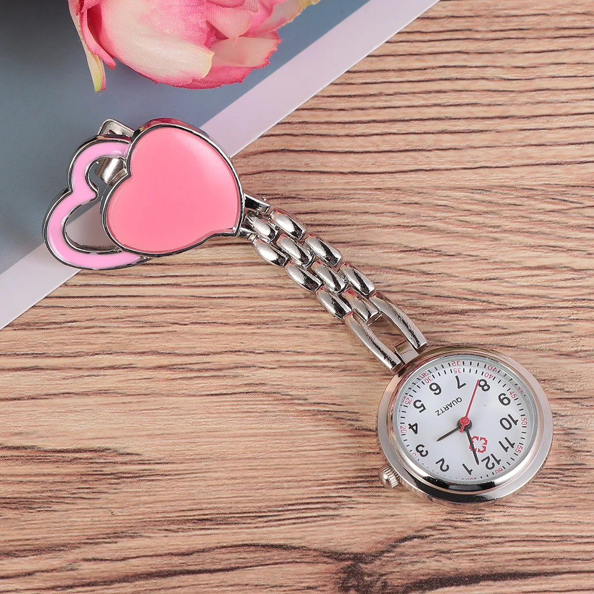 Nurse Pocket Watch Heart Shaped Hanging Fashion Watches Durable Lightweight Long Lasting Use Small Portable Creative
Nurse Pocket Watch Heart Shaped Hanging Fashion Watches Durable Lightweight Long Lasting Use Small Portable Creative