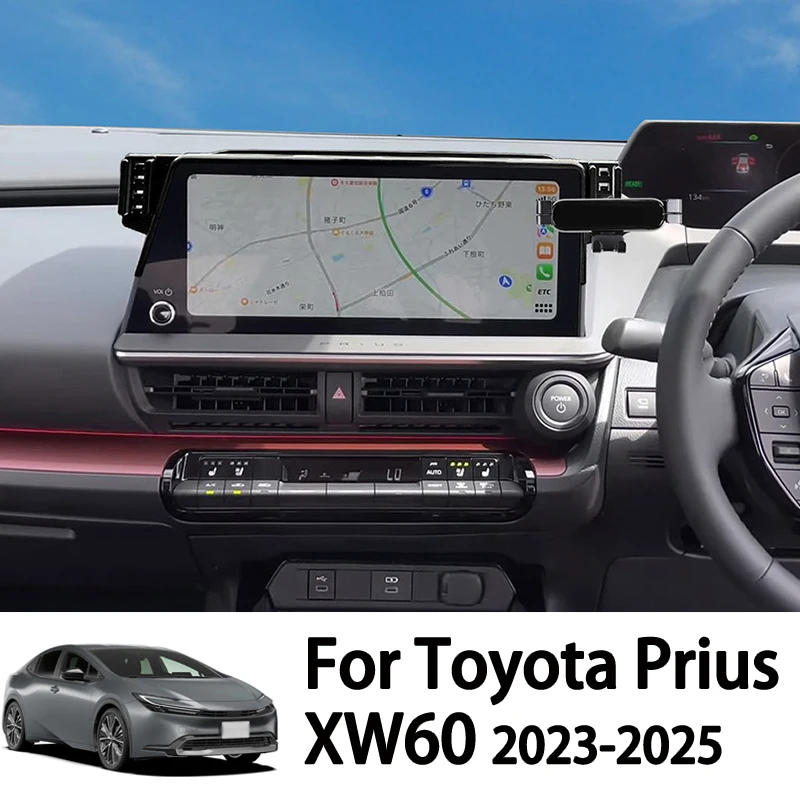 Car Mobile Phone Holder For Toyota Prius XW60 2023-2025 Screen Mobile Phone Support Car Mounts 15W Wireless Charging Accessories
Car Mobile Phone Holder For Toyota Prius XW60 2023-2025 Screen Mobile Phone Support Car Mounts 15W Wireless Charging Accessories