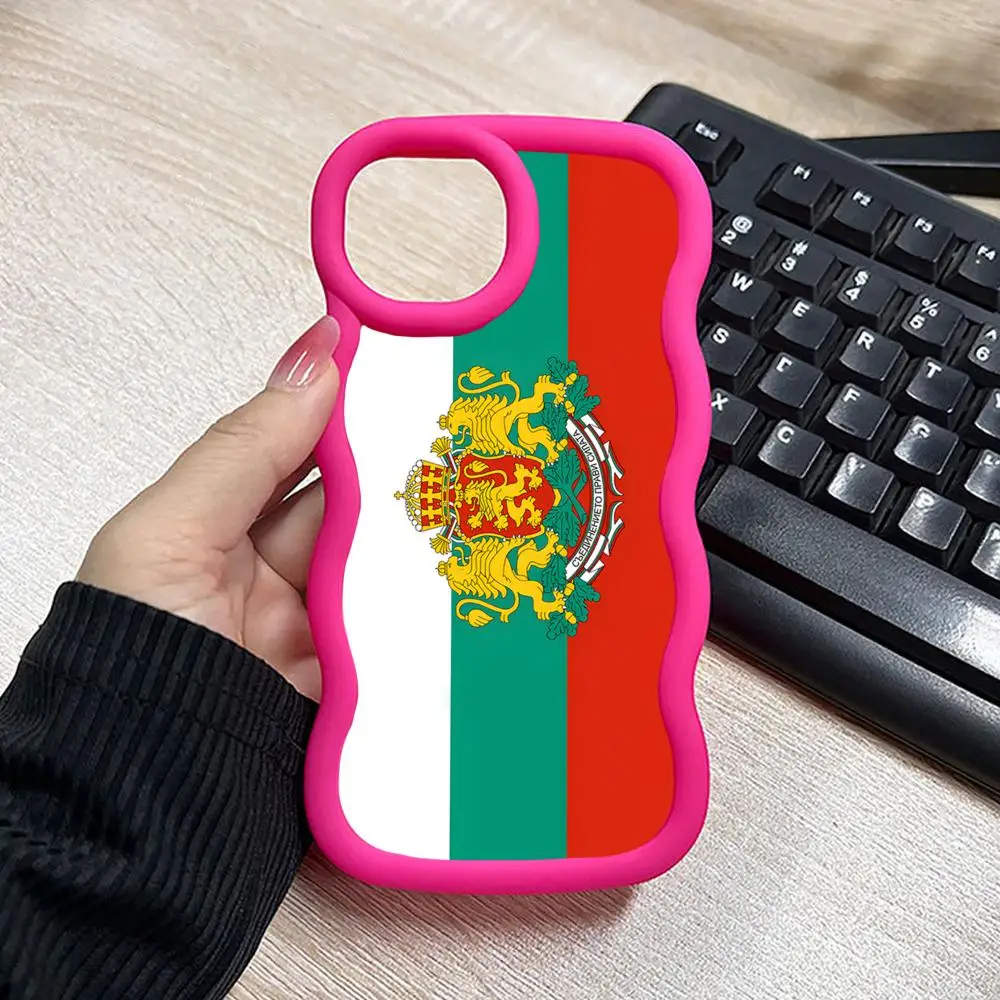 Bulgaria Flag Phone Case for iPhone 17 16 15 14 13 12 11 Air Pro Max Plus Red Soft TPU Wavy Edge Cover
Bulgaria Flag Phone Case for iPhone 17 16 15 14 13 12 11 Air Pro Max Plus Red Soft TPU Wavy Edge Cover