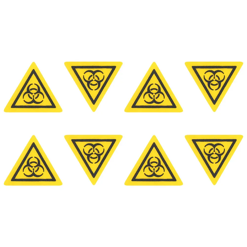 8Pcs Laboratory Sign Sticker Waterproof Pc Material Biological Warning Label Reusable Secure for Lab Safety
8Pcs Laboratory Sign Sticker Waterproof Pc Material Biological Warning Label Reusable Secure for Lab Safety