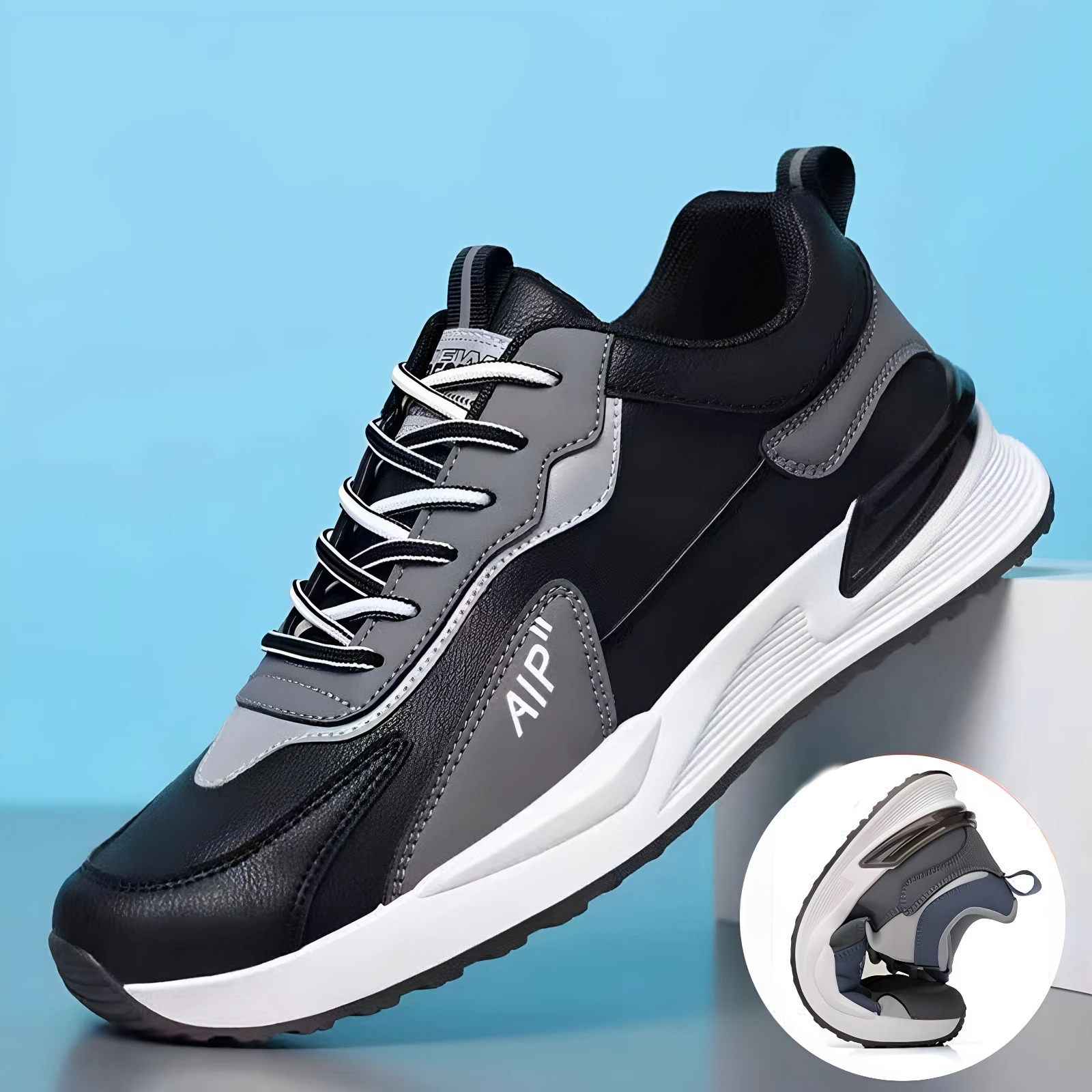 Men's Breathable Sports Casual Shoes Summer New Style Slip-On Running Shoes Anti-Slip Leather Surface Fashionable Low Top
Men's Breathable Sports Casual Shoes Summer New Style Slip-On Running Shoes Anti-Slip Leather Surface Fashionable Low Top