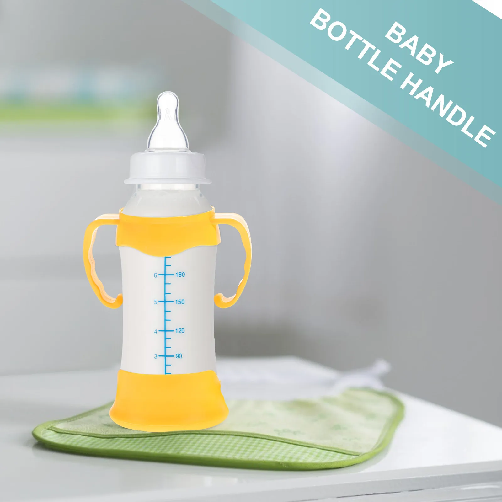 4Sets Baby Nursing Bottle Handle Base Silicone Feeder Handle Milk Bottle Holder Ergonomic Flexible Stable Safe Use
4Sets Baby Nursing Bottle Handle Base Silicone Feeder Handle Milk Bottle Holder Ergonomic Flexible Stable Safe Use