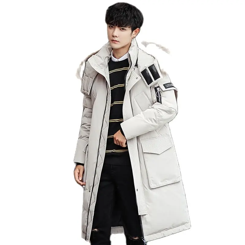 2022 New Men's Down Jacket With Big Real Collar Warm Casual Waterproof Down Winter Coat Long Coat with Hooded Compressible
2022 New Men's Down Jacket With Big Real Collar Warm Casual Waterproof Down Winter Coat Long Coat with Hooded Compressible