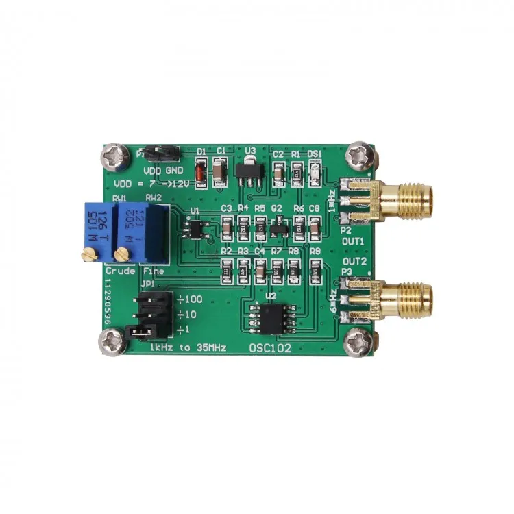 1KHz-210MHz RF Generator Module Precision Adjustable RF Signal Generator
1KHz-210MHz RF Generator Module Precision Adjustable RF Signal Generator