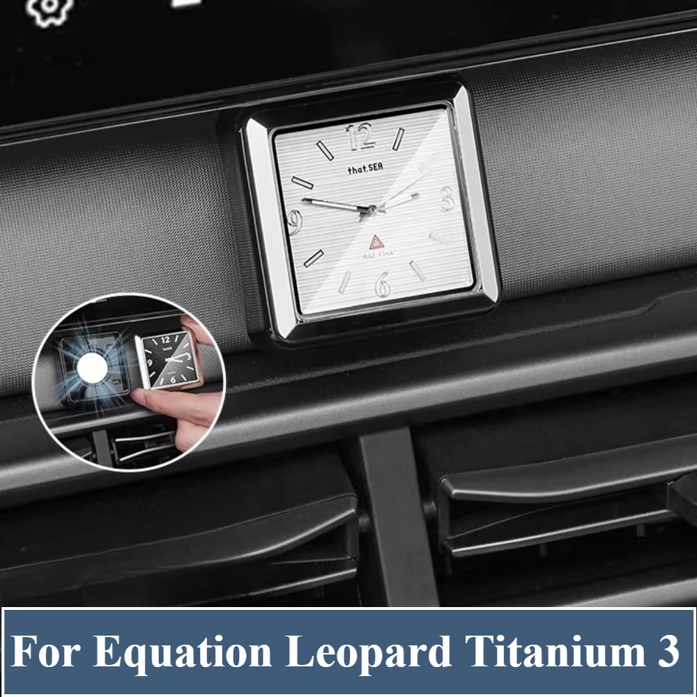 For BYD Titanium 3 Car Central Control Clock Auto Dashboard Clock Decoration
For BYD Titanium 3 Car Central Control Clock Auto Dashboard Clock Decoration