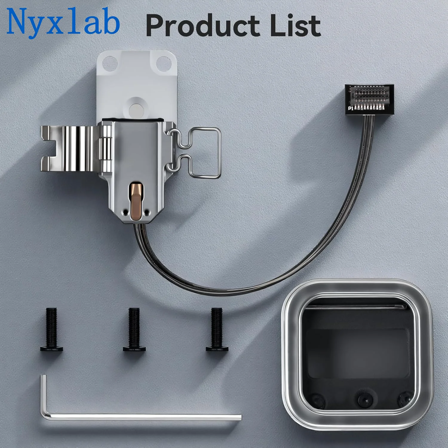 Upgraded Ceramic Zirconia Hotend Heating Assembly Kit Compatible with Bambu Lab A1 Series, Hotend Mounting Set for A1/A1 Mini