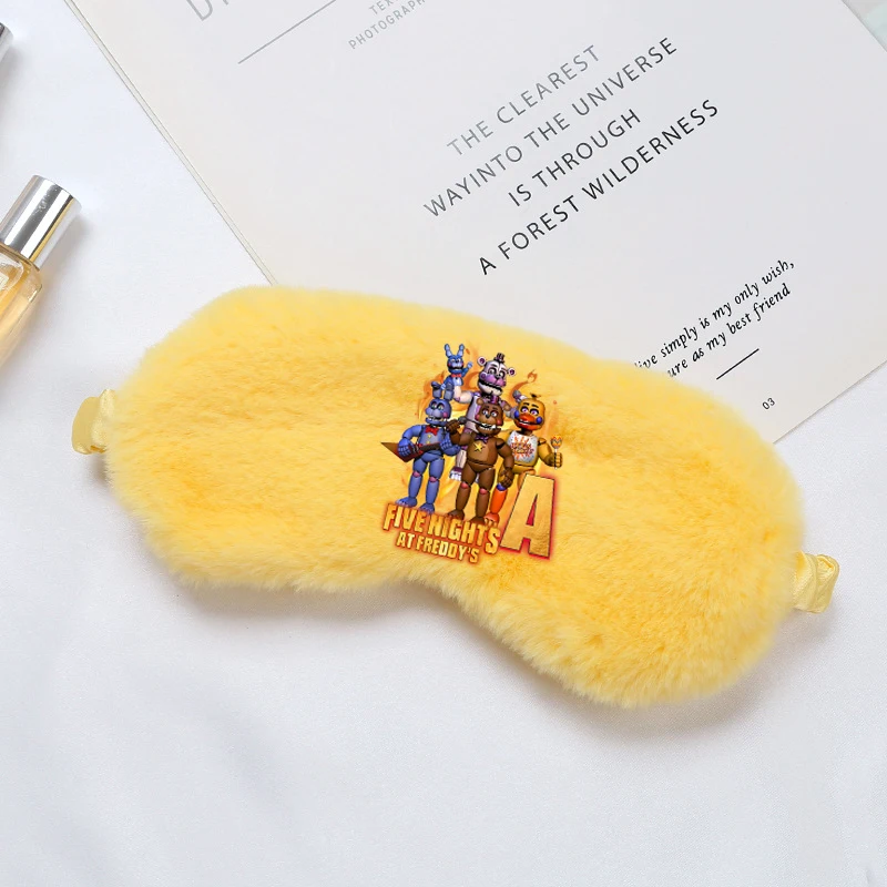 Five Nights At Freddys Soft Eye Masks FNAF Anime Sleeping Mask Sleeping Blindfold Eye Cover Boys Male Mask Fashion Eyepatch Gift
Five Nights At Freddys Soft Eye Masks FNAF Anime Sleeping Mask Sleeping Blindfold Eye Cover Boys Male Mask Fashion Eyepatch Gift