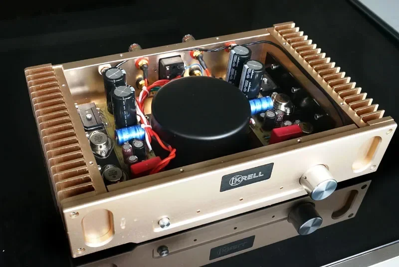 4 gold seal 2N3055+220V transformer copper wire Hood 1969 fever Class A amplifier most perfect version
4 gold seal 2N3055+220V transformer copper wire Hood 1969 fever Class A amplifier most perfect version