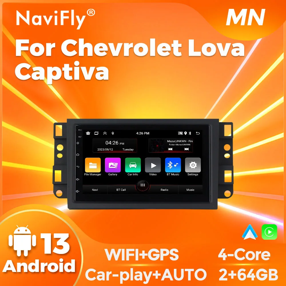 MEKEDE Wireless Carplay Android AUTO 2+64G car radio For Chevrolet Lova Captiva Gentra Aveo Epica 2006-2011 GPS stereo Head Unit
MEKEDE Wireless Carplay Android AUTO 2+64G car radio For Chevrolet Lova Captiva Gentra Aveo Epica 2006-2011 GPS stereo Head Unit