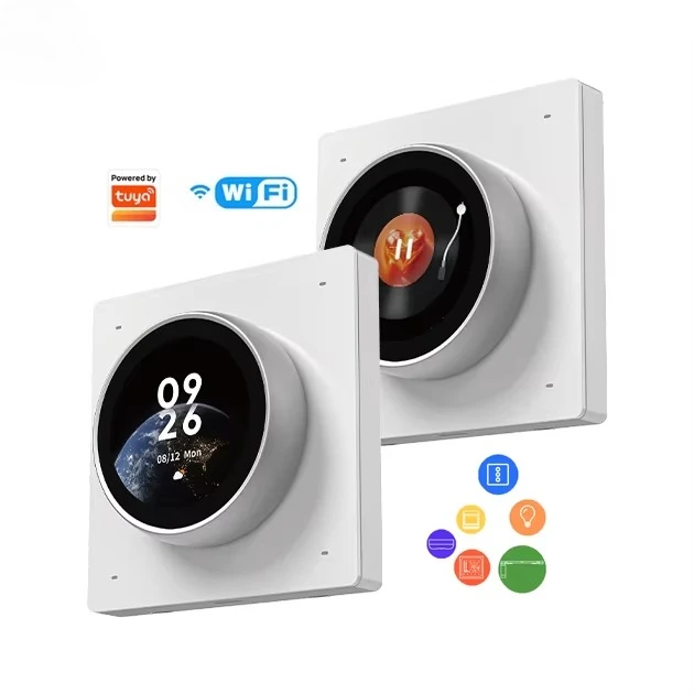 Tuya Smart Knob Central Control Screen 1.6 Inch Touch Rotate Panel with 3 Relays Customize Wallpaper Dimmable Light Switch
Tuya Smart Knob Central Control Screen 1.6 Inch Touch Rotate Panel with 3 Relays Customize Wallpaper Dimmable Light Switch