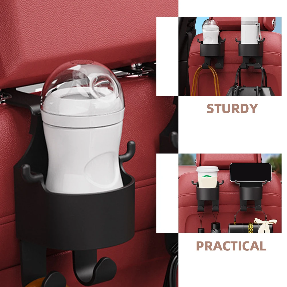 2Pcs Car Headrest Cup Holder Multipurpose Durable ABS Back Seat Organizer Storage for Drinks Phones Snacks Vehicle Backseat
2Pcs Car Headrest Cup Holder Multipurpose Durable ABS Back Seat Organizer Storage for Drinks Phones Snacks Vehicle Backseat