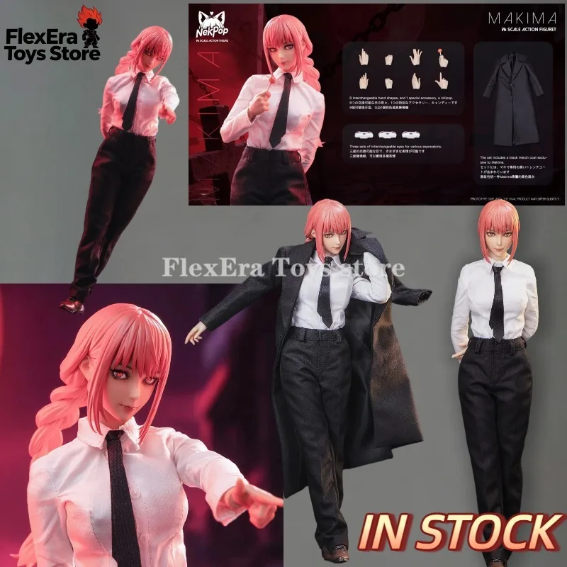 In Stock Brand New NekPop Studio 1/6 Action Figure Makima NEK001 Soldier Doll Toy Collection Gift
In Stock Brand New NekPop Studio 1/6 Action Figure Makima NEK001 Soldier Doll Toy Collection Gift